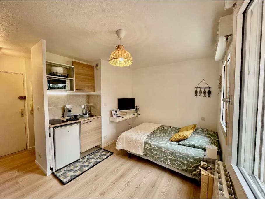 Апартаменты Studio Orchidee - Metro Arenes - Hopital A 5 Mn Тулуза Экстерьер фото